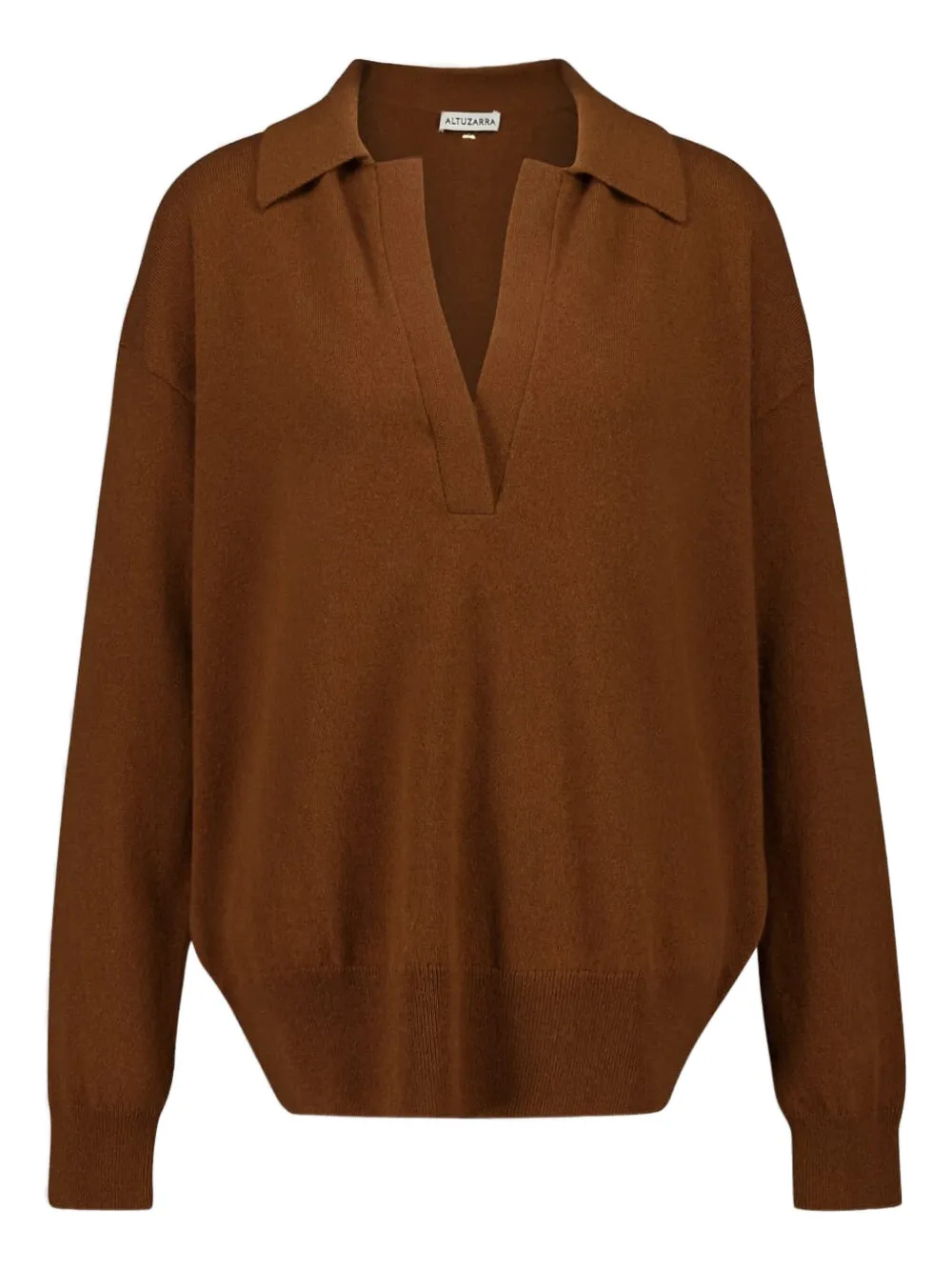 Altuzarra Zaq V-neck cashmere sweater | Brown | Image 1