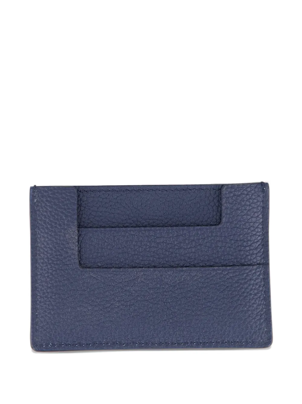 TOM FORD grained-leather wallet - Blauw