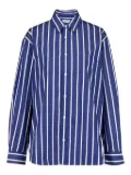 Matteau stripe long-sleeve shirt - Blue
