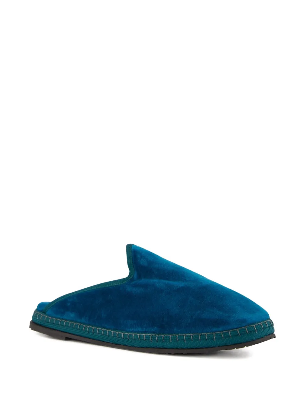 PIEDATERRE Fluwelen slippers - Blauw