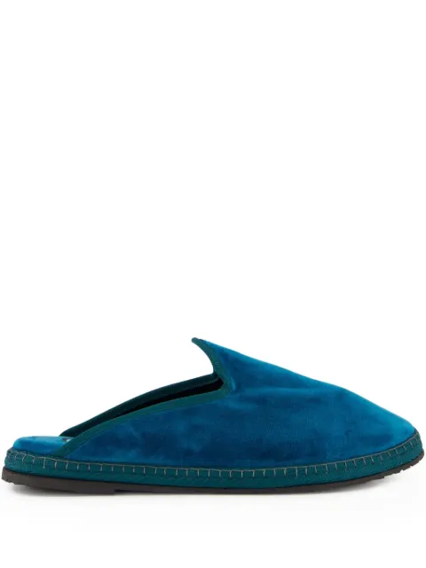 PIEDATERRE velvet slippers