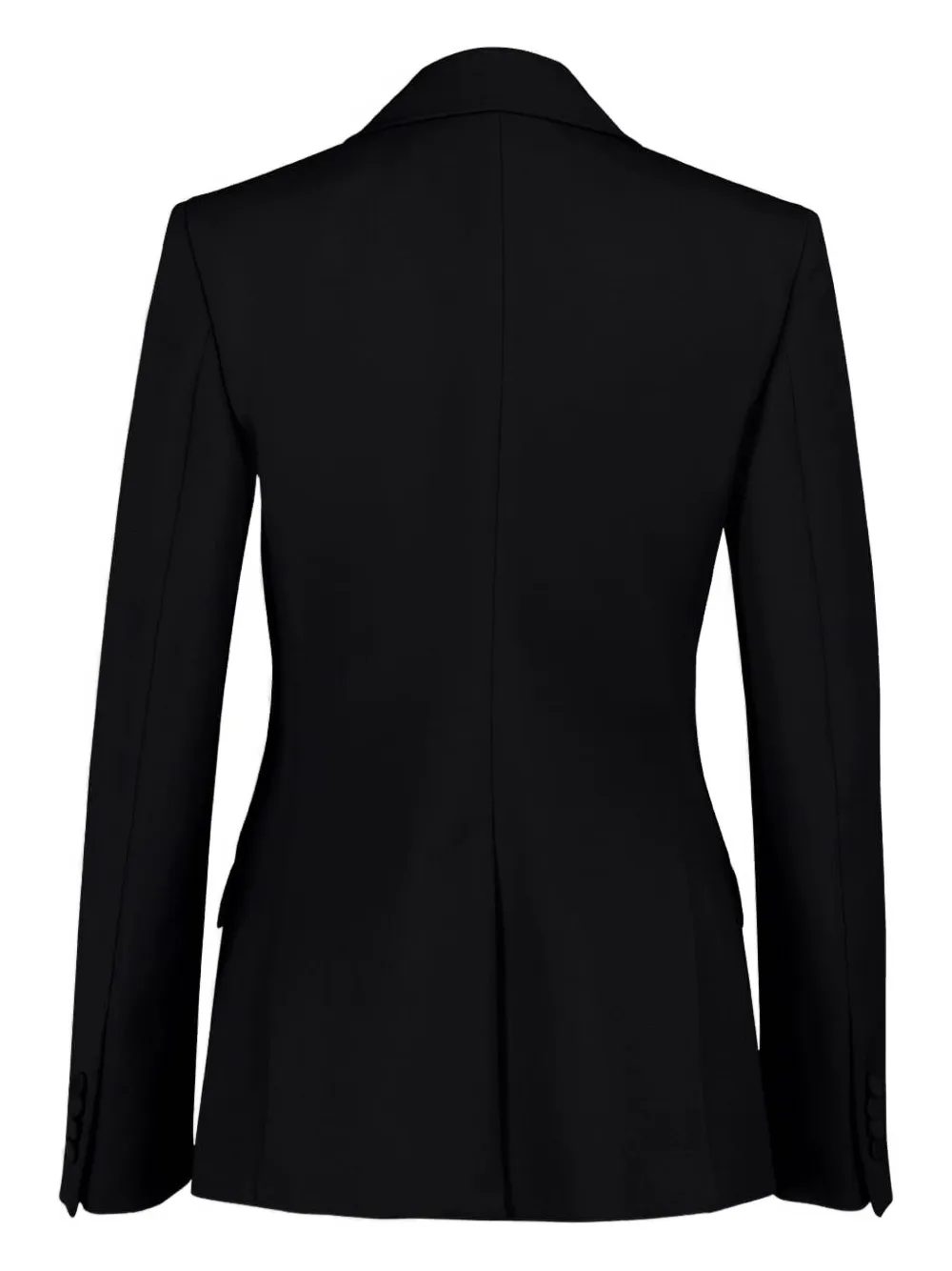 Gabriela Hearst single-button wool blazer Zwart