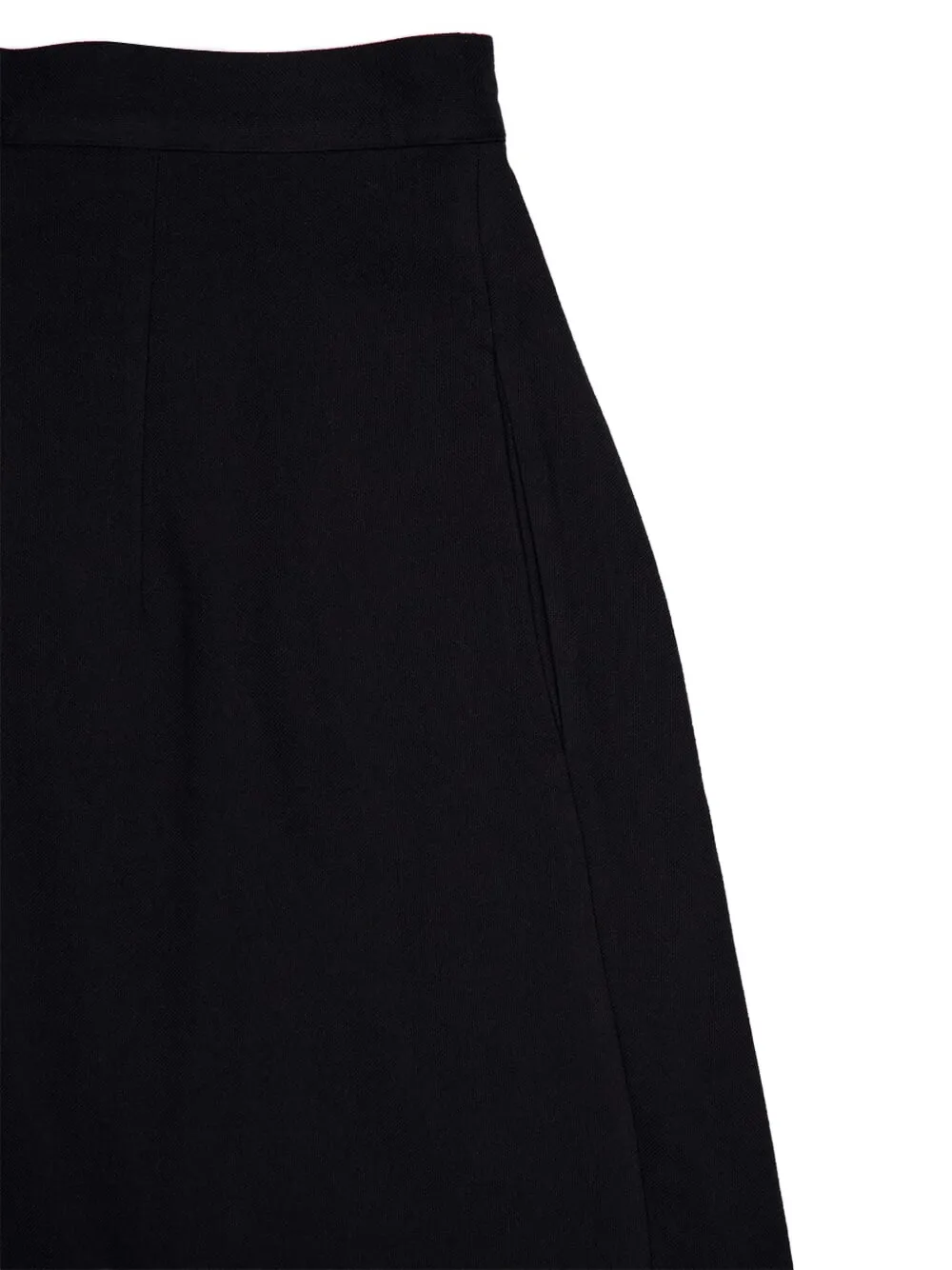 Marrakshi Life Katoenen broek met geplooide voorkant Zwart