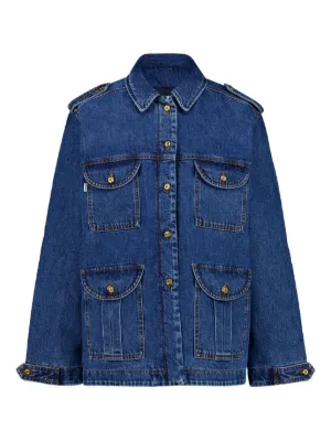 TORY BURCH』 トリーバーチ (S/P) デニムジャケット 金ボタン Tory