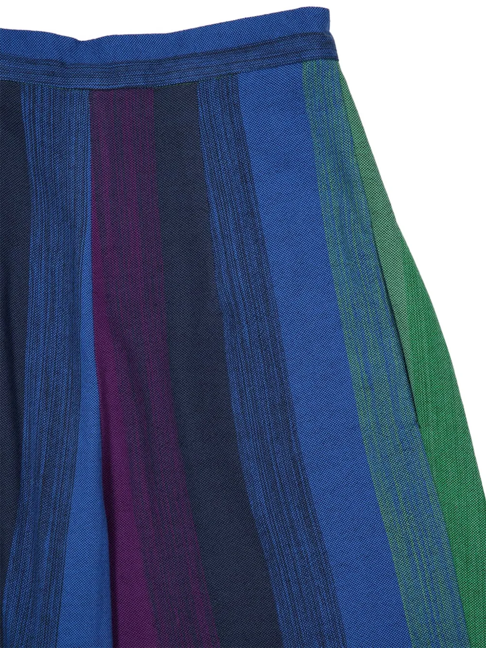 Marrakshi Life Pleated Stripe Trousers In Multi