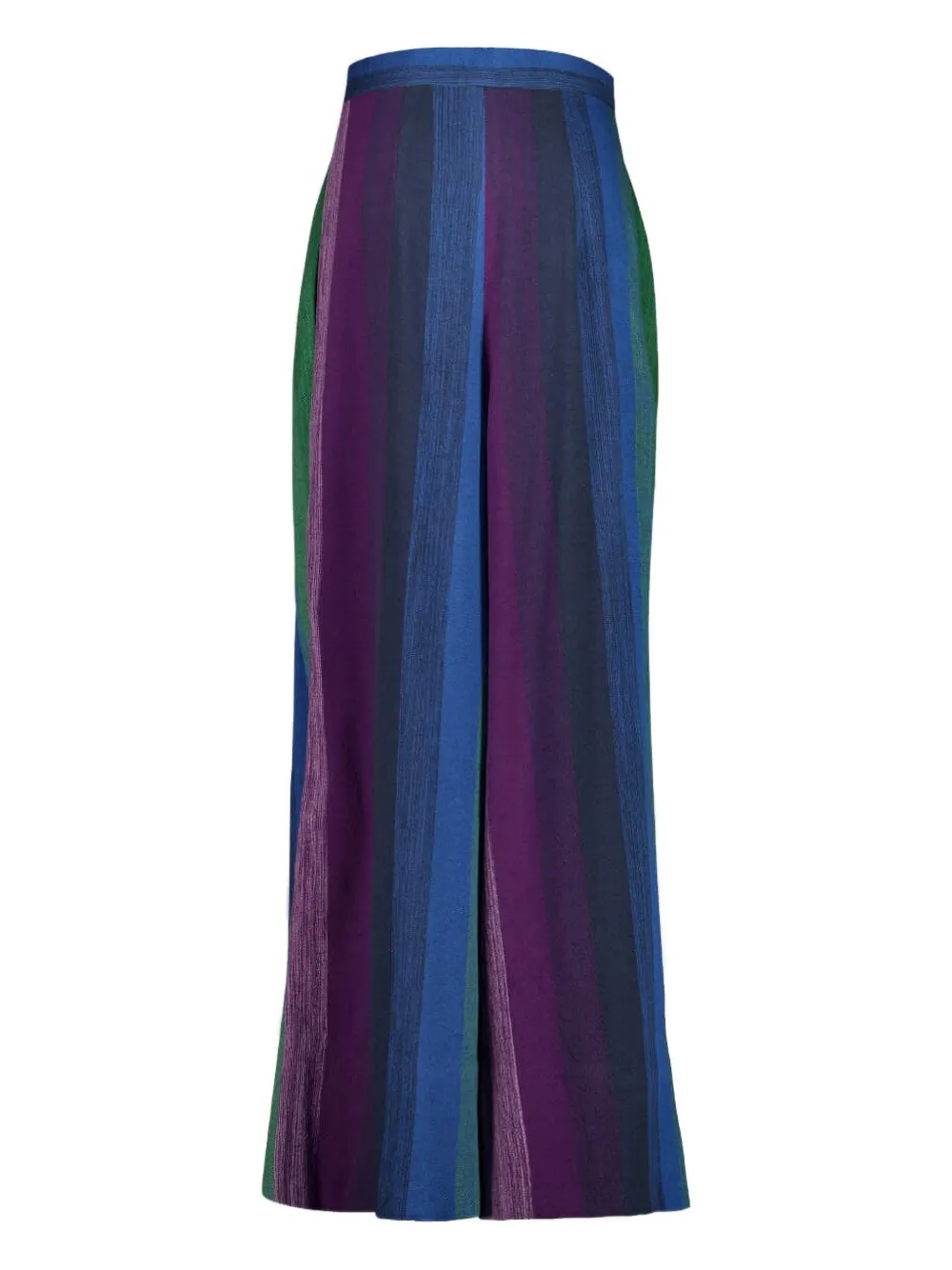 Marrakshi Life Pleated Stripe Trousers In Multi