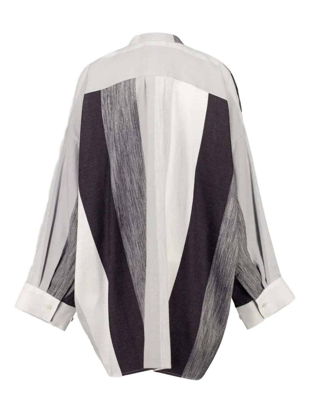 Marrakshi Life Shirt met gestreept vlak - Wit