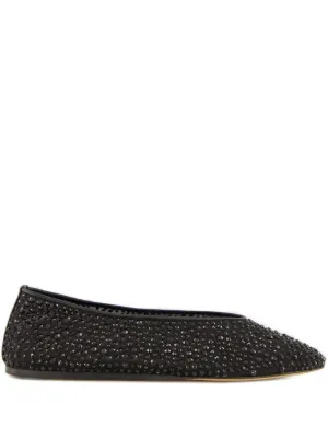 Ferragamo Vara デニム フラットシューズ | ブルー | FARFETCH JP