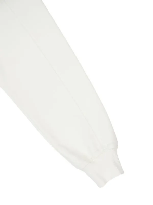 Casablanca organic-cotton Hoodie | White | FARFETCH
