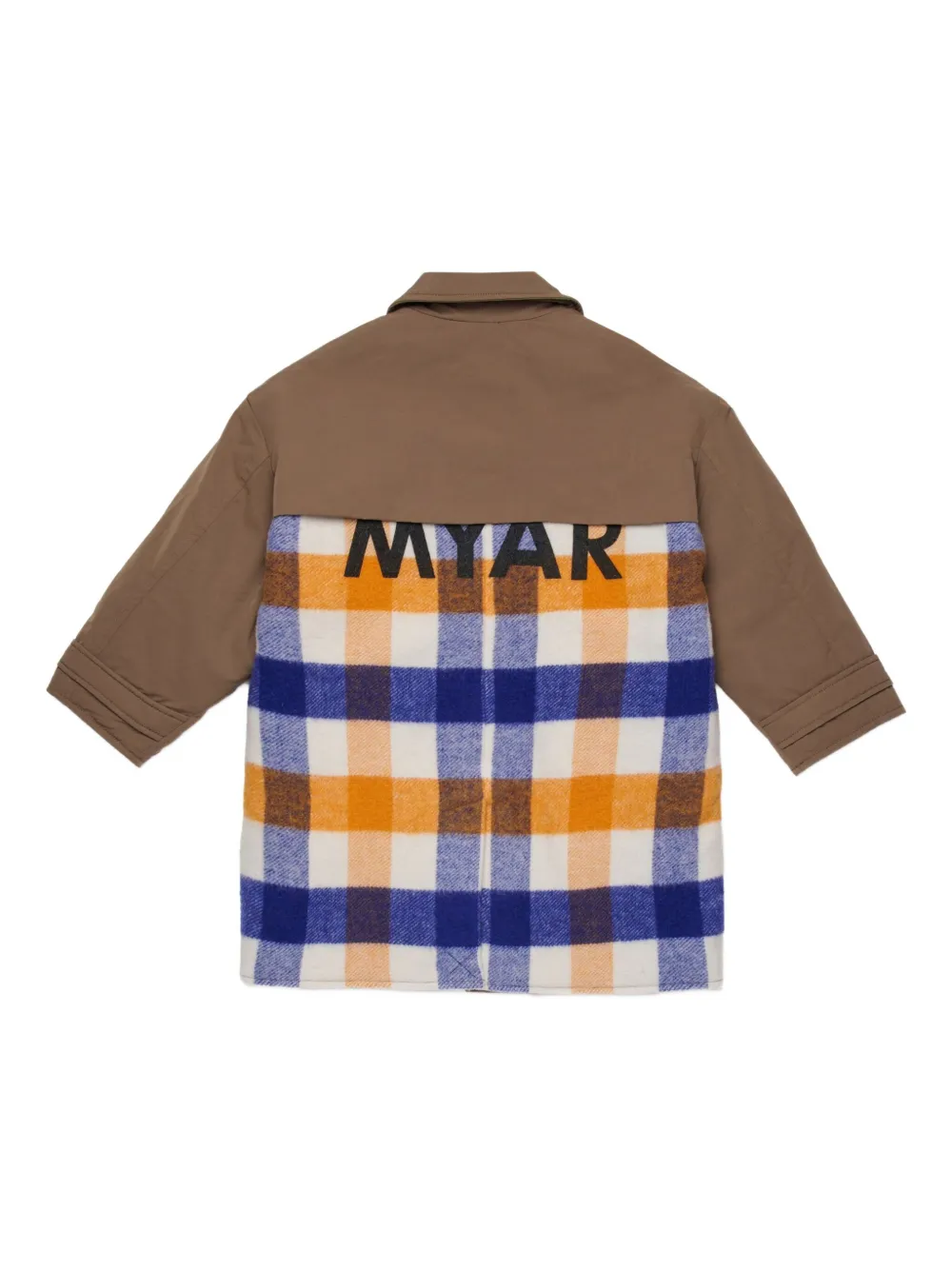 Myar 格纹拼接填充外套 | 填充外套 | Image 2