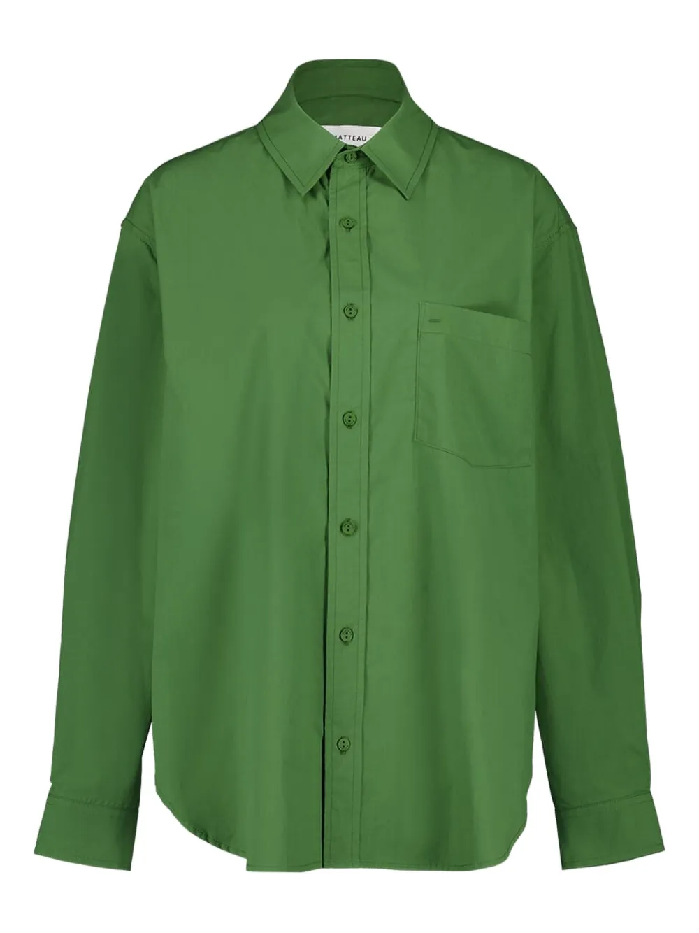 Matteau button-up pocket shirt | Green | Image 1