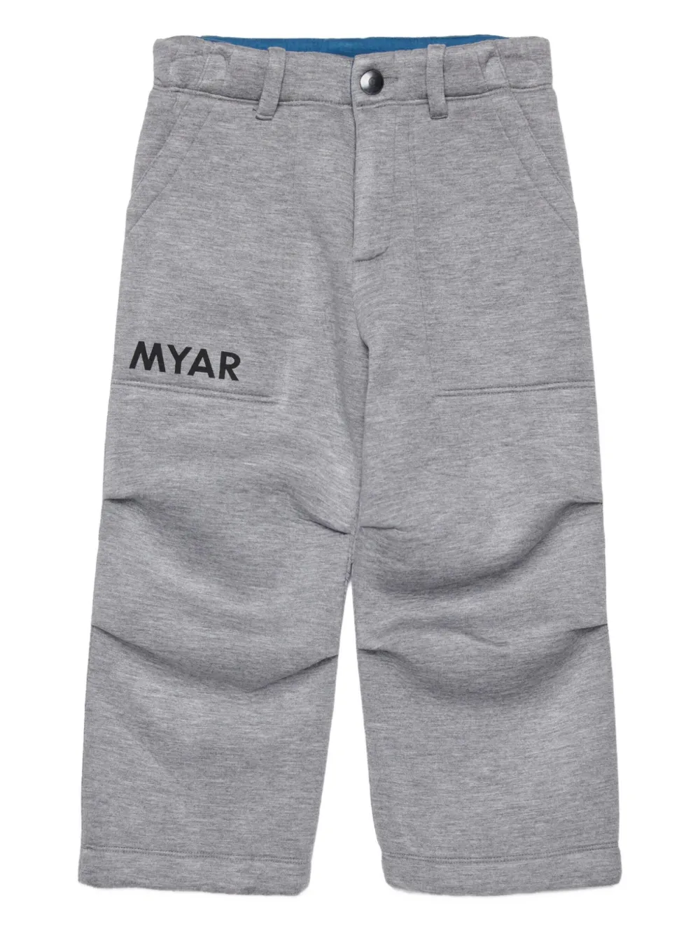 Myar logo-patch pocket trousers | Grey | Image 1