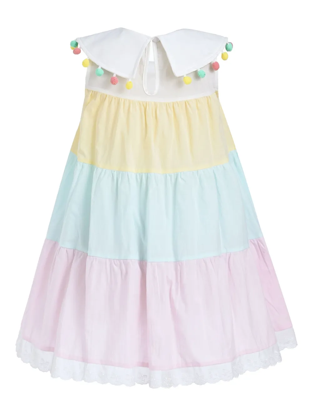 Mimi Tutu Gestuftes Kleid mit Pompons | Festliche Kleider | Image 2