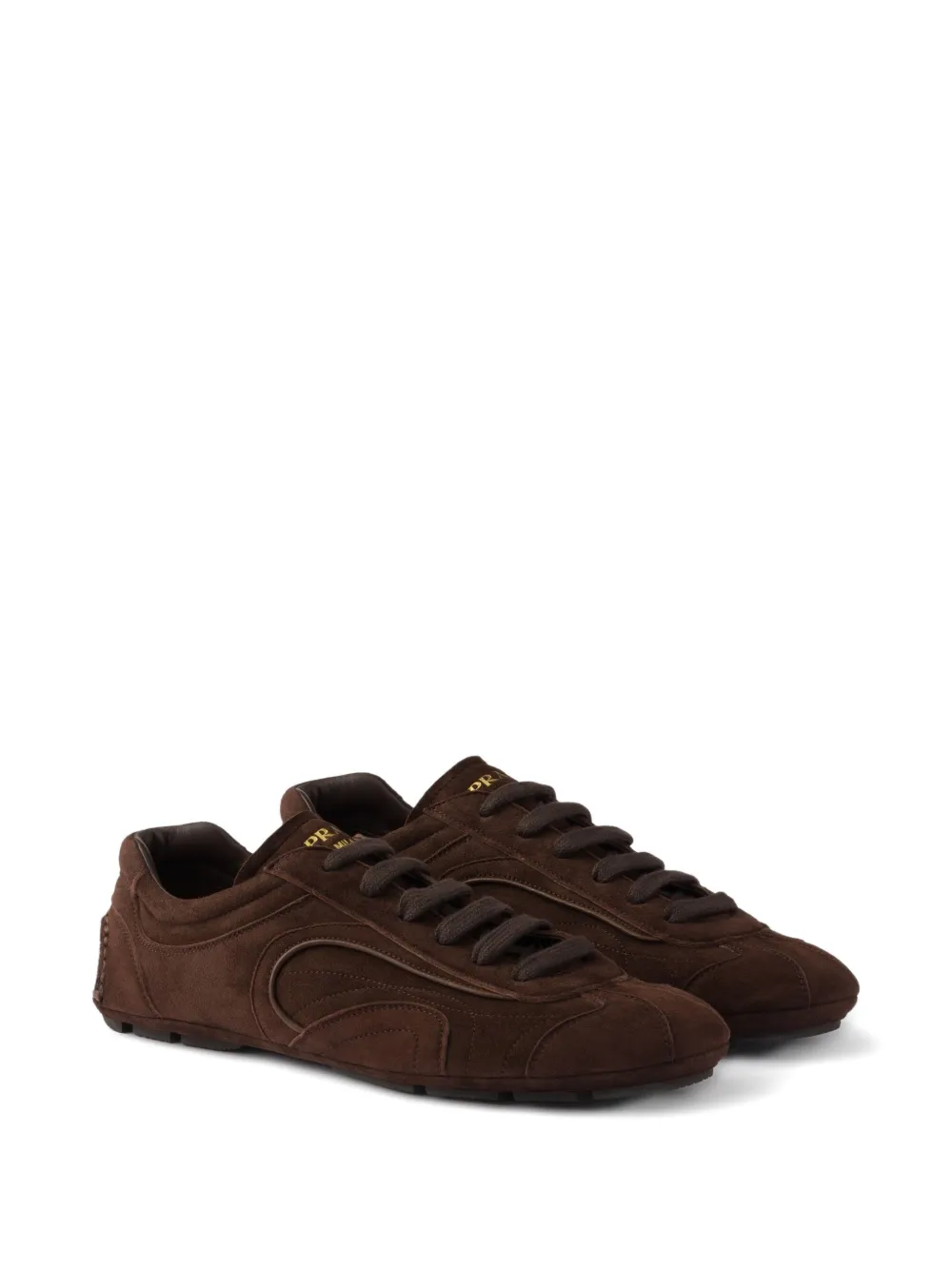 Prada Montecarlo suede low-top sneakers | Low-Tops | Image 2