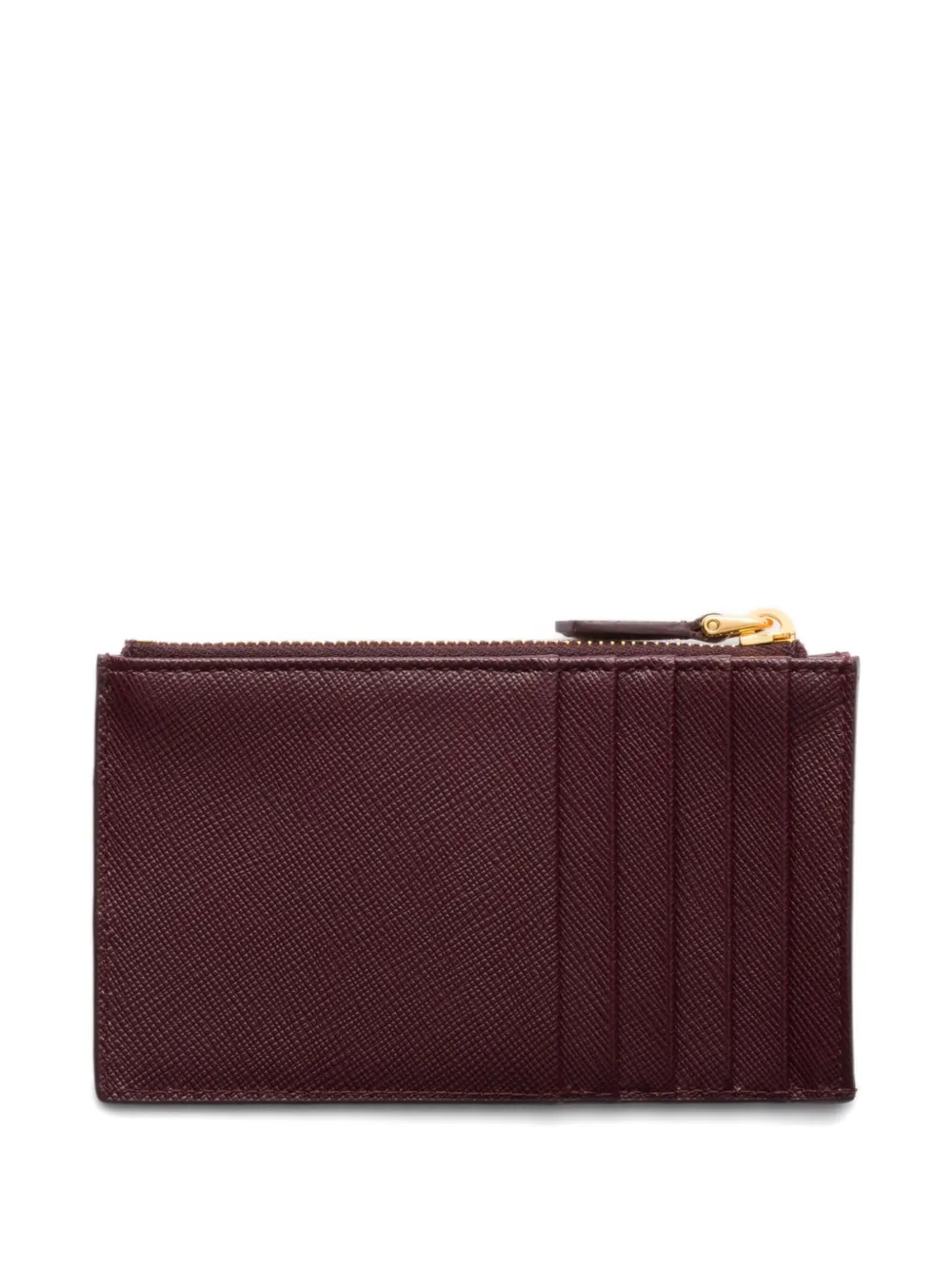 Prada Pasjeshouder van saffiano leer Rood