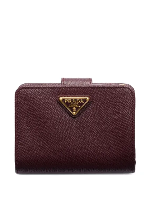 Prada small Saffiano leather wallet