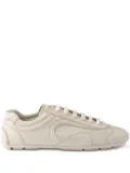 Prada Antiqued nappa leather sneakers - Neutrals