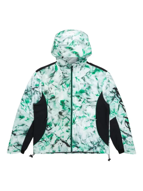 Malbon Golf Crackle hooded jacket