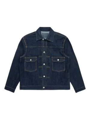 Ralph Lauren RRL ボタン デニムジャケット | ブルー | FARFETCH JP