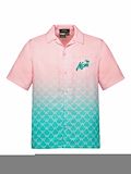 MCM x Snipes monogram shirt - Blue