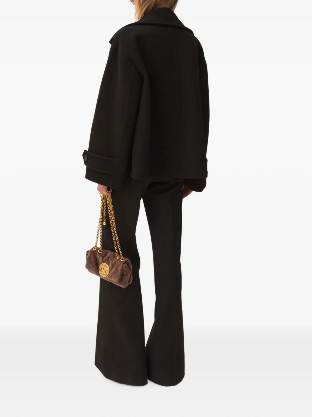 Chloé Jack met dubbele rij knopen 001 BLACK