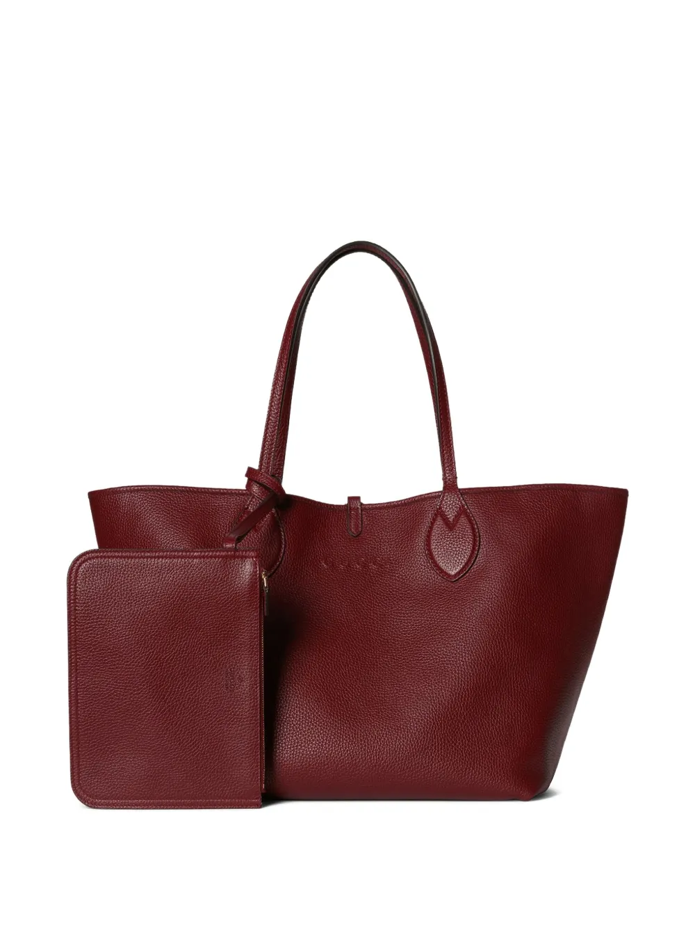 Gucci Grote Totissima leren shopper Rood