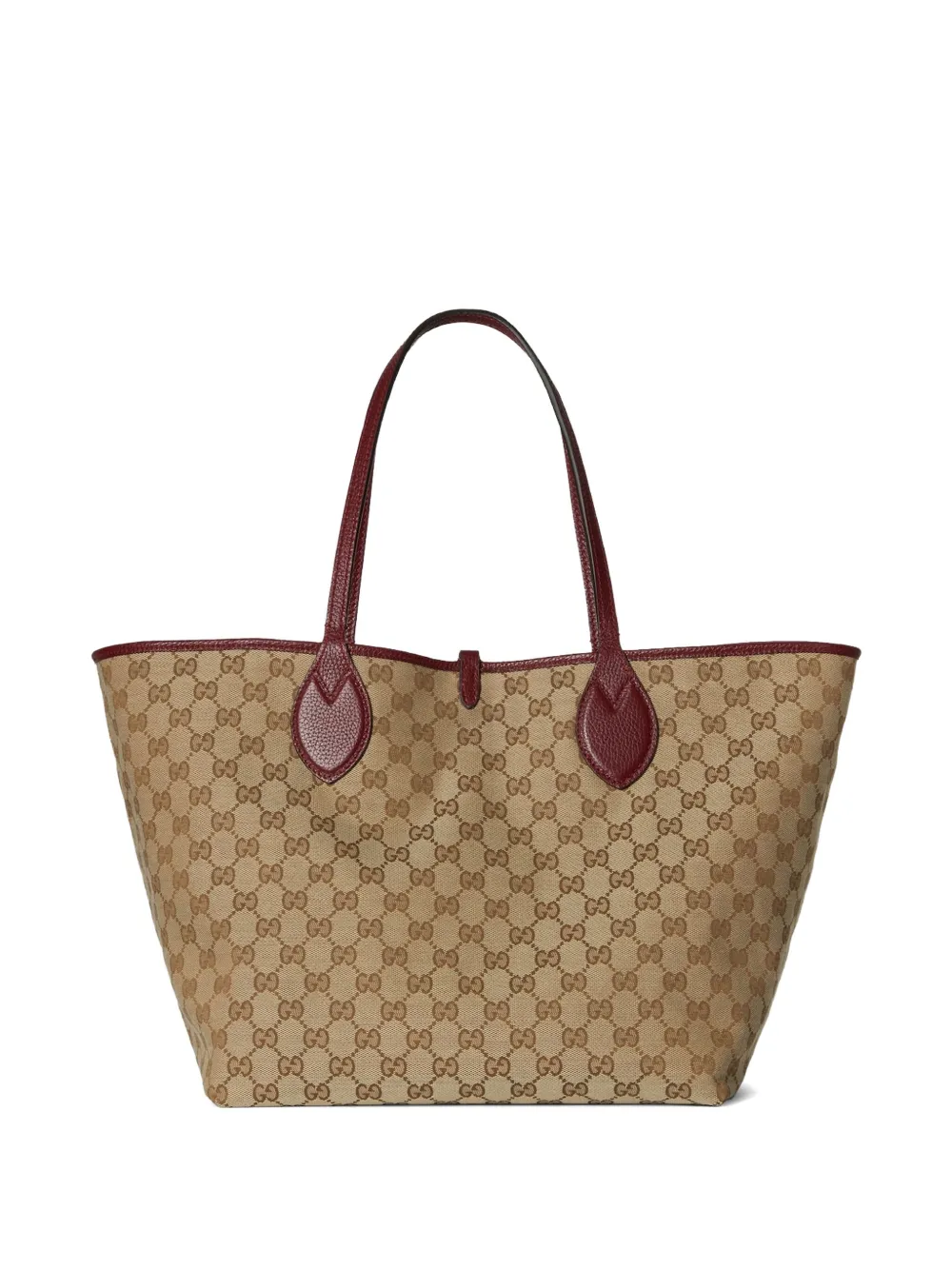 Gucci Grote Totissima leren shopper Rood