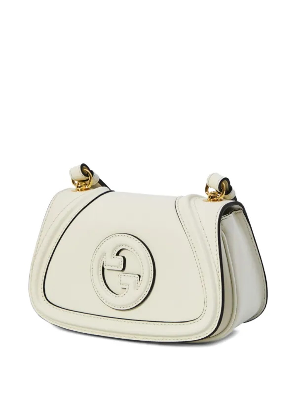 Gucci Small Blondie Leather Cross Body Bag | Neutrals | FARFETCH