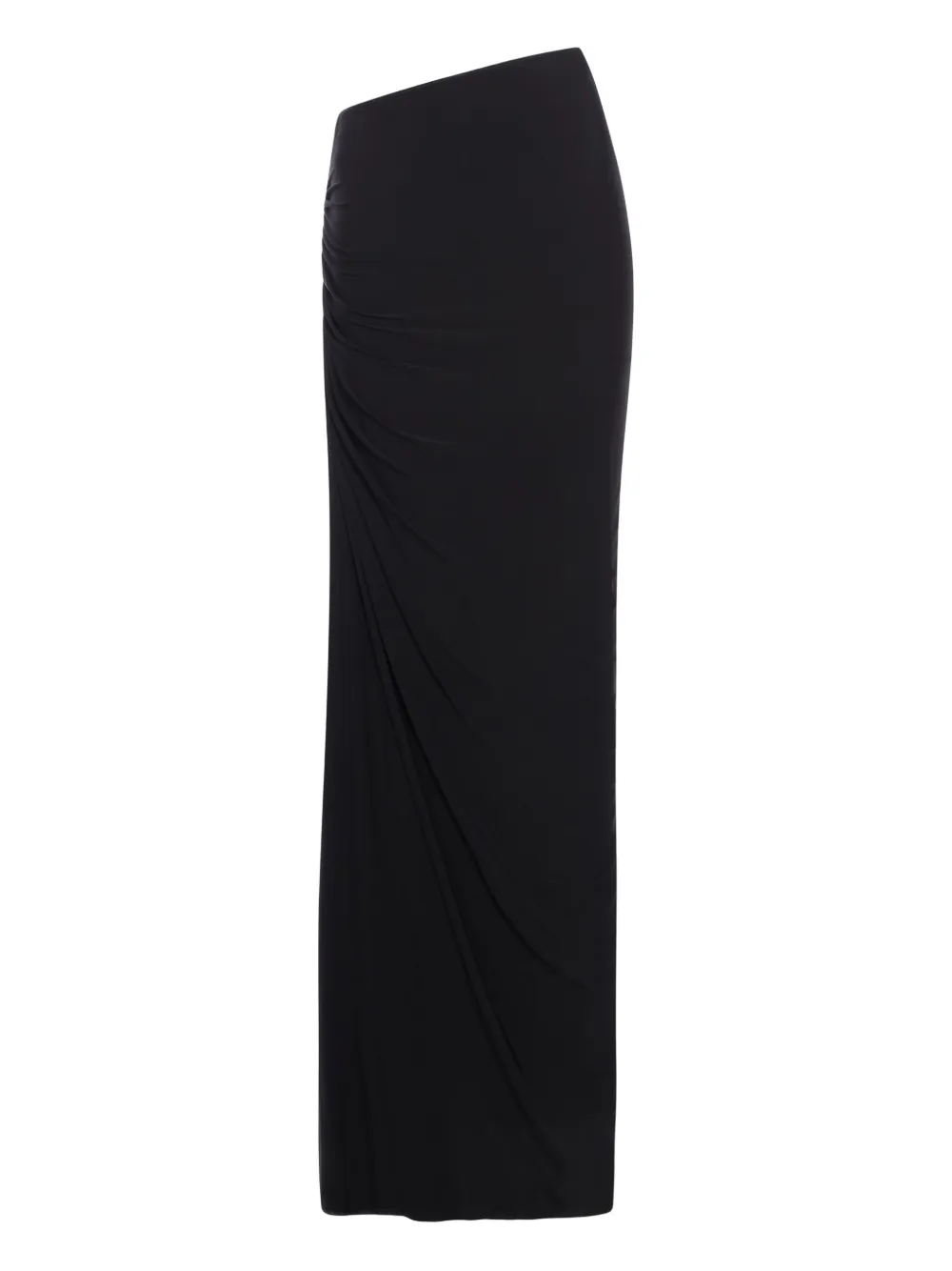 Alaïa draped maxi skirt | Black | Image 1