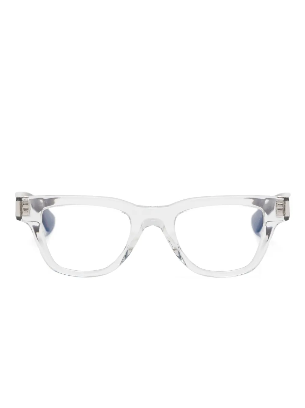 Saint Laurent Eyewear Bril met vierkant montuur Wit