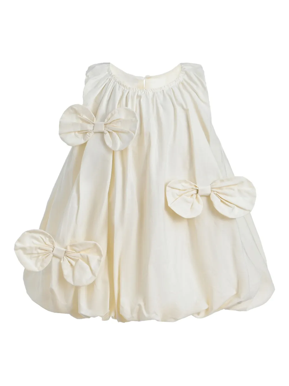 Mimi Tutu Jurk met strikdetail Beige