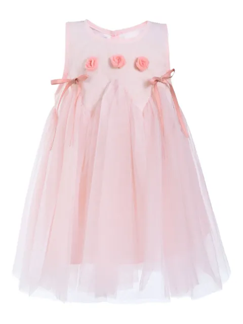 Mimi Tutu Abito smanicato in tulle con decorazione