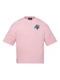 MCM X SNIPES logo-print T-shirt - Pink