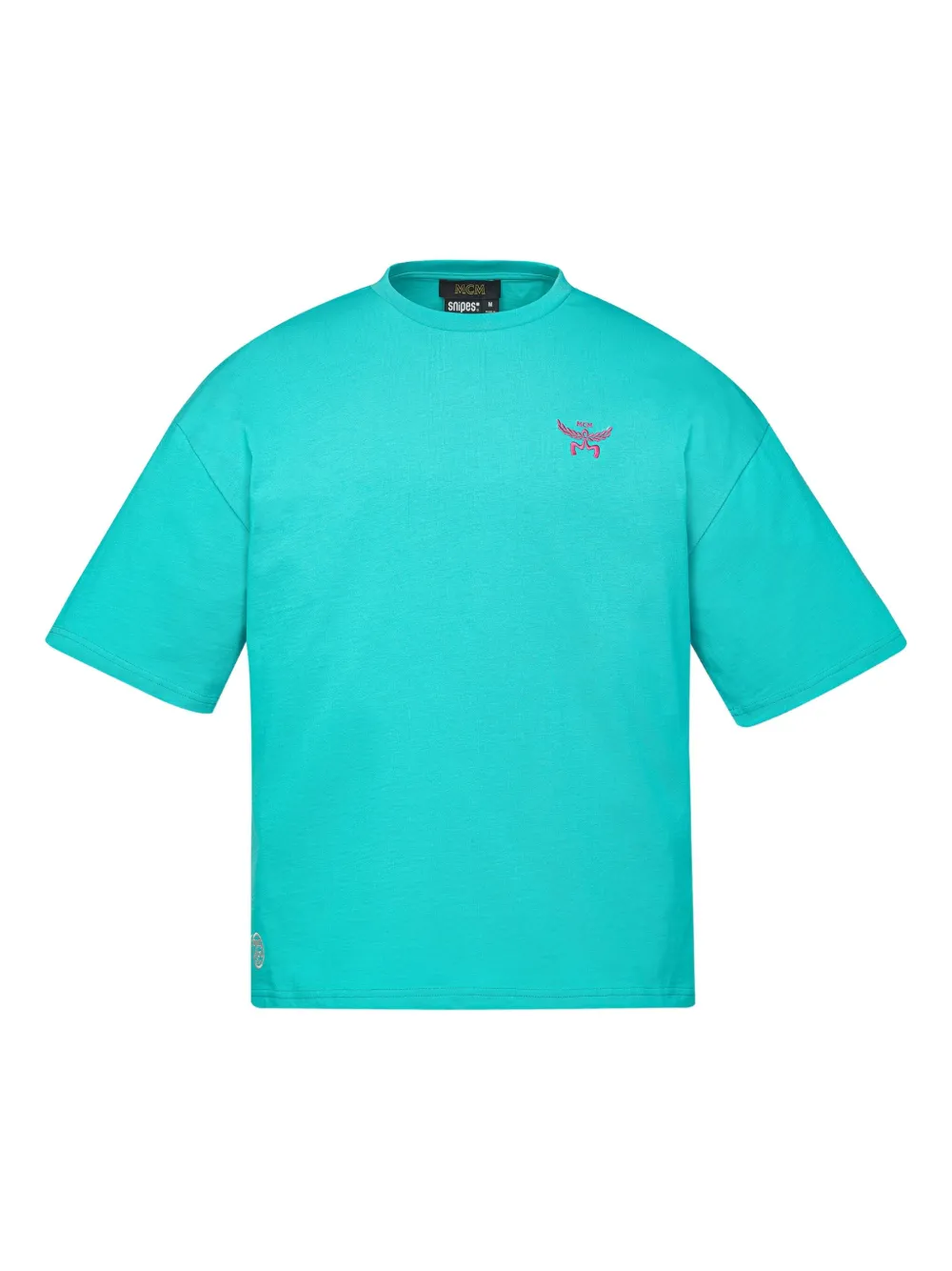 MCM x SNIPES T-shirt met grafische print Blauw