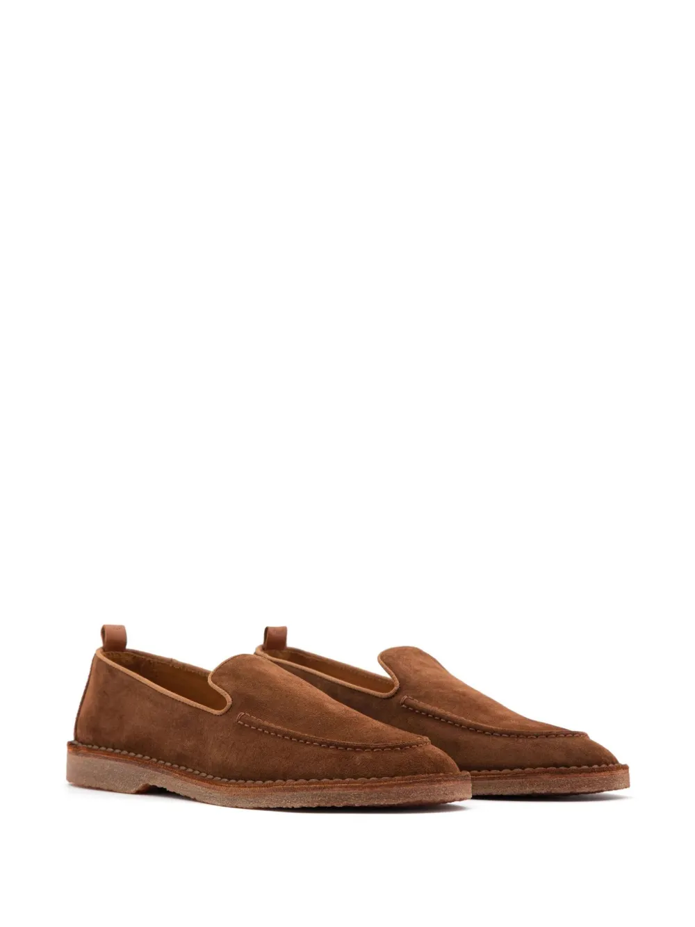 Buttero Argentario suède loafers Bruin
