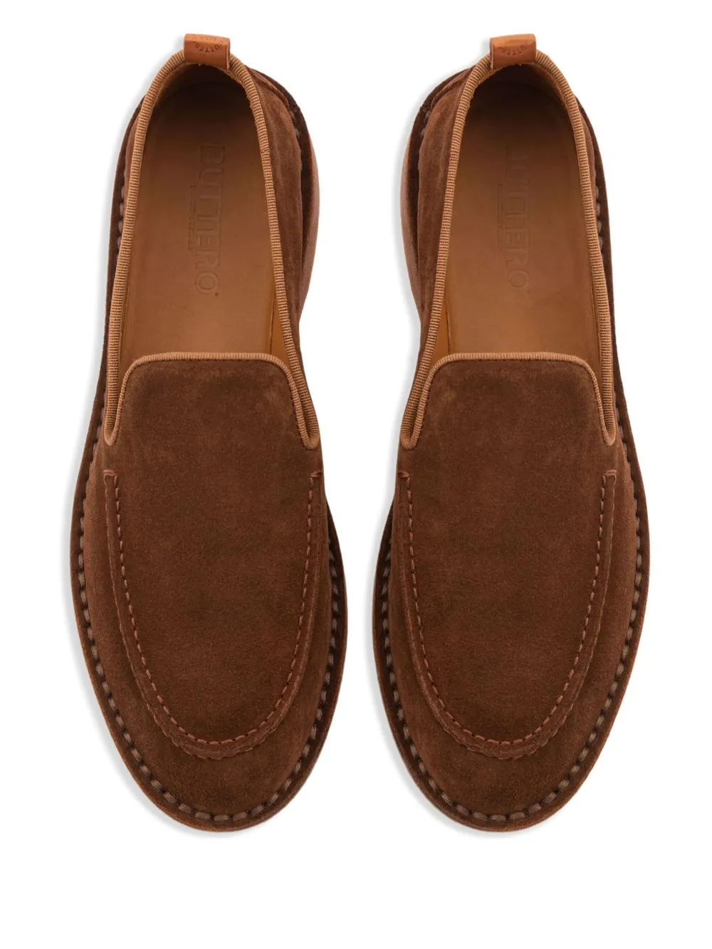 Buttero Argentario suède loafers Bruin