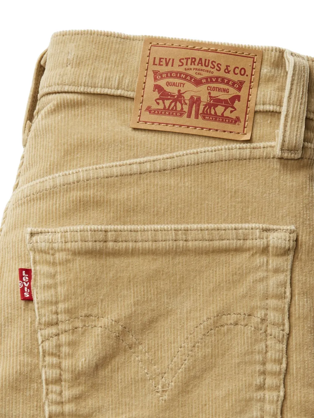 Levi's Retro 726 broek Beige