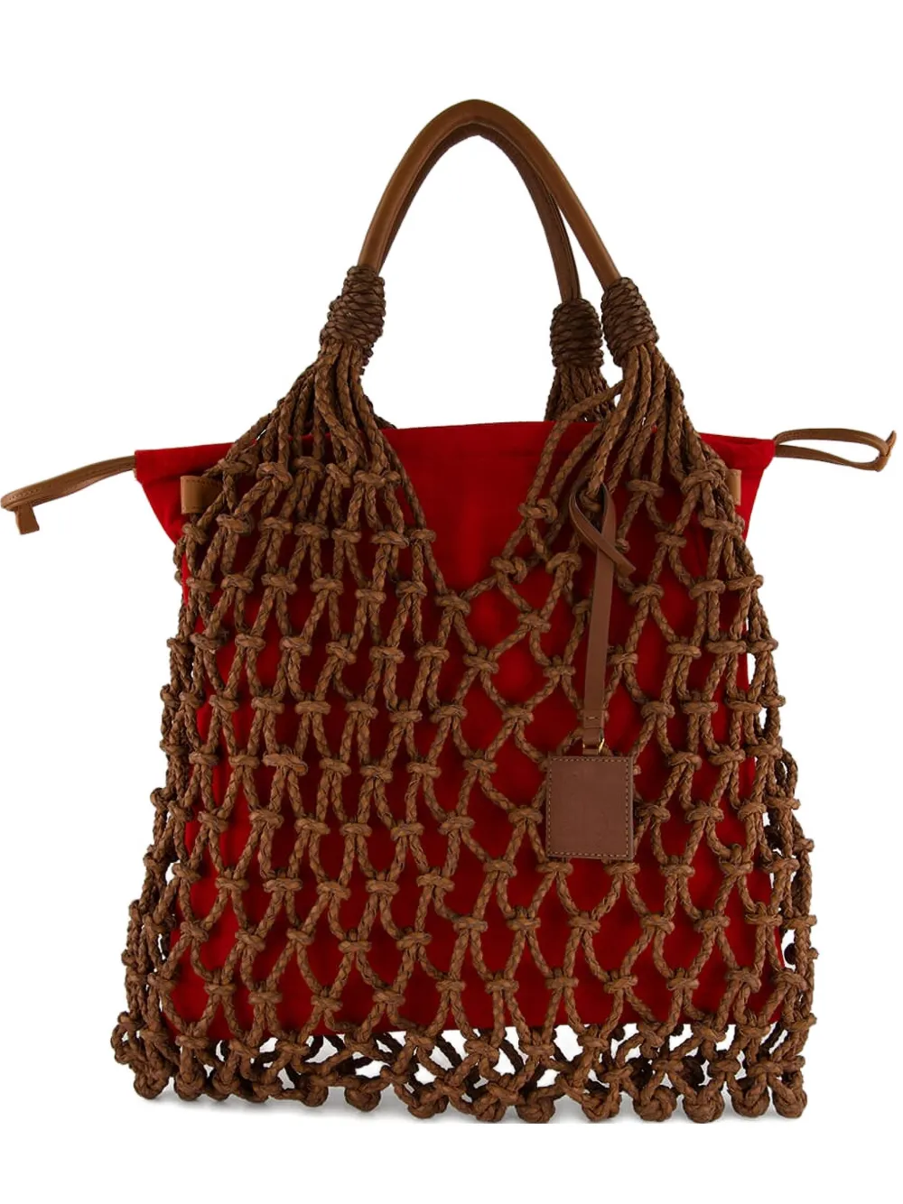 PAULA Borsa tote media - Rosso