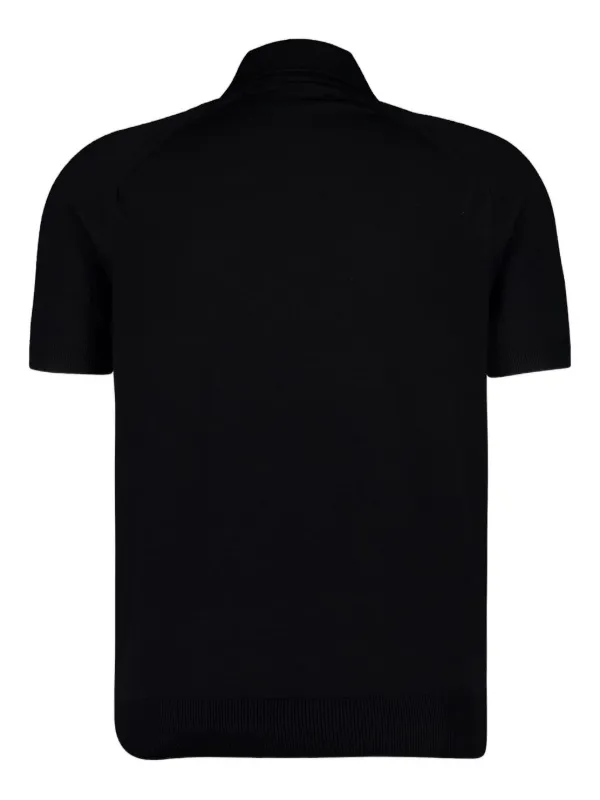 TOM FORD short-sleeve Polo Shirt Black FARFETCH IN