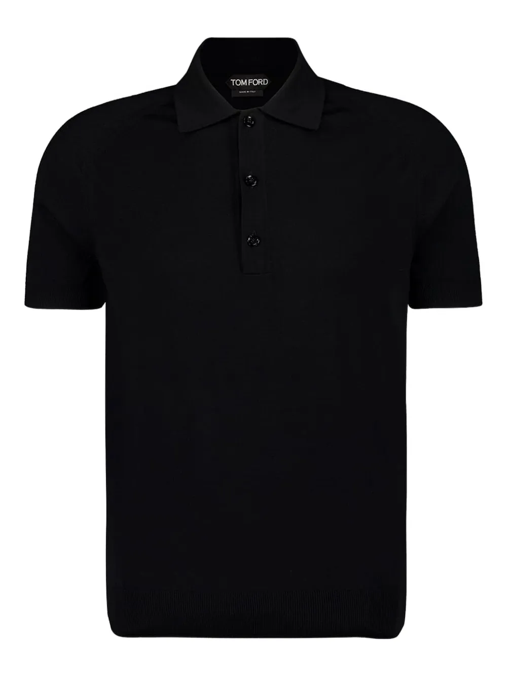 TOM FORD Poloshirt met korte mouwen Zwart