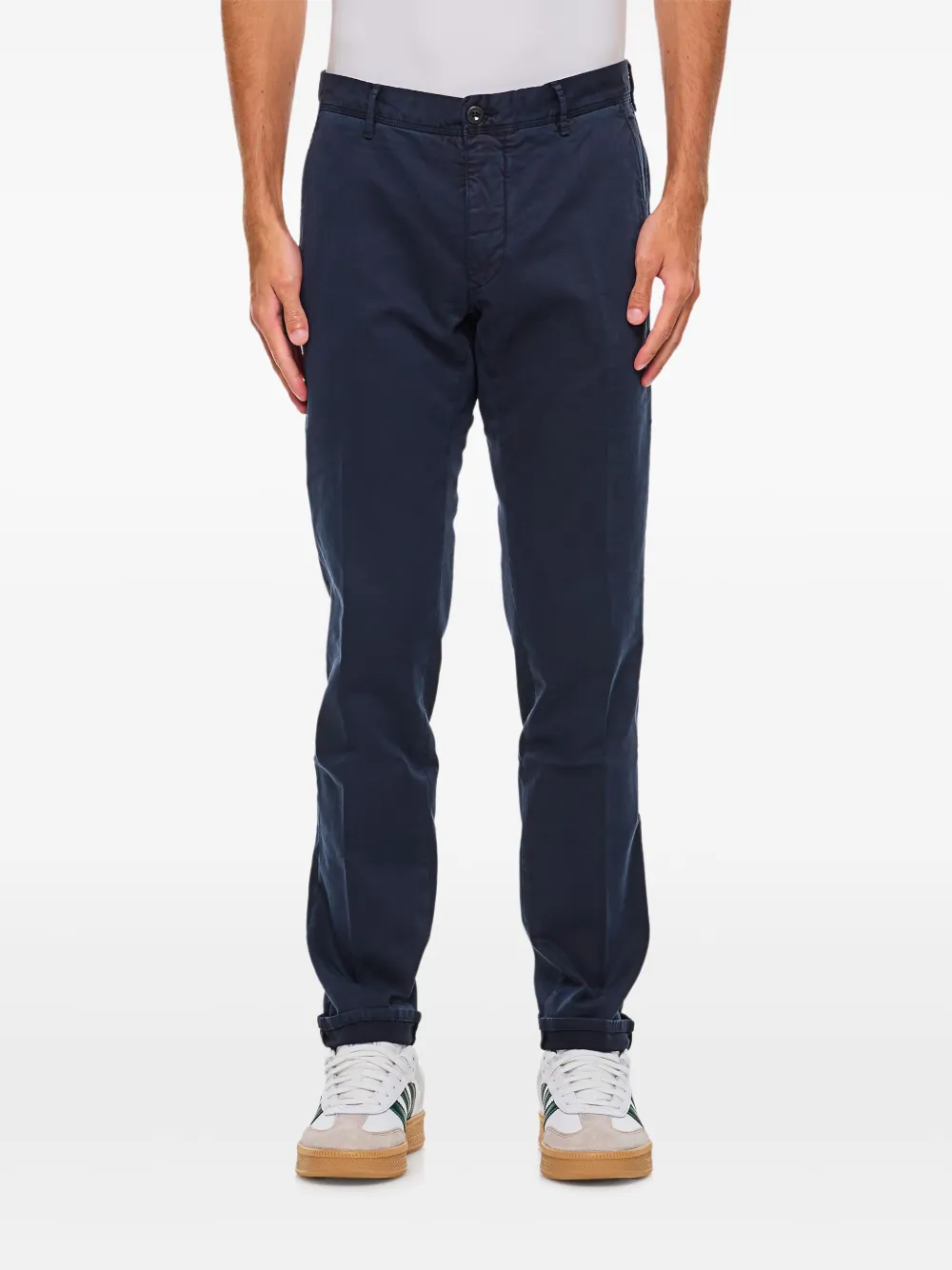 Incotex button-fly trousers Blauw