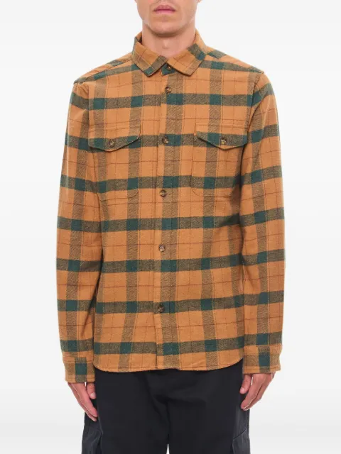 Les Deux buttoned-cuff check shirt