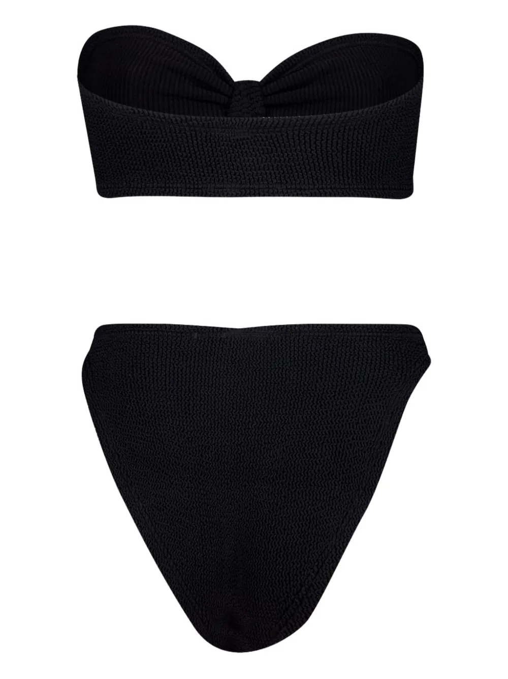  Hunza G Knotted-detail Bikini - Black 