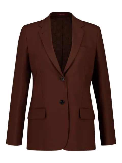 Gucci single-breasted wool-blend blazer