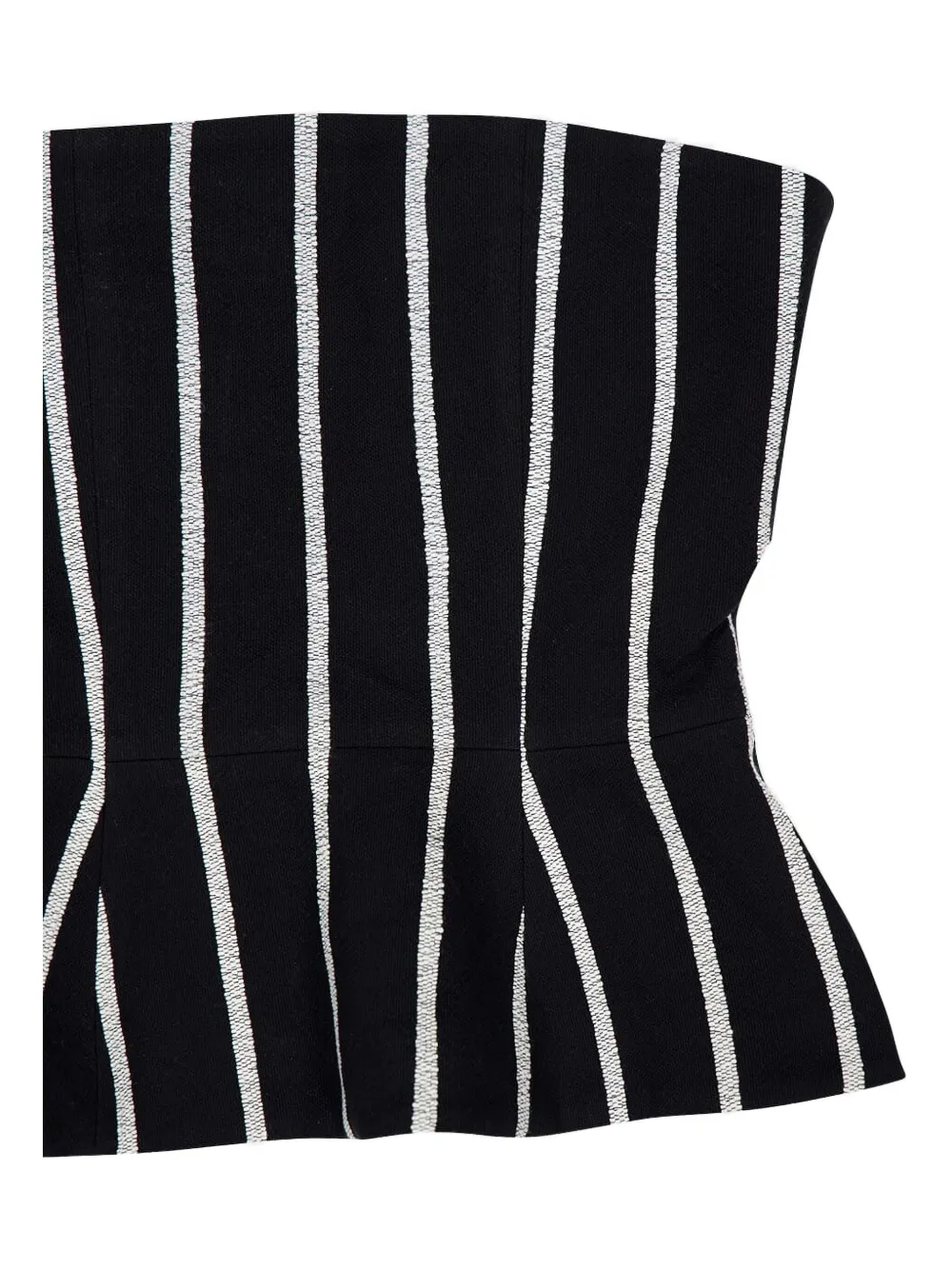 Marrakshi Life Gestreepte top - Zwart
