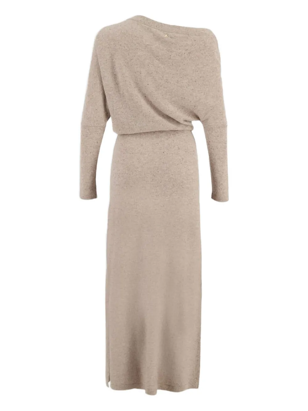 Altuzarra Kasos asymmetric cashmere dress - Beige