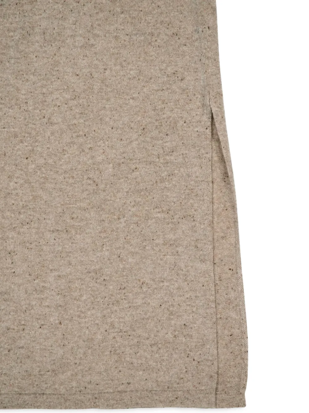 Altuzarra Kasos asymmetrische kasjmier jurk Beige