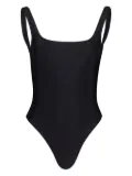 Matteau square-neck swimsuit - Black