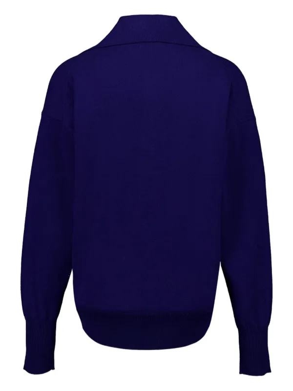 TOM FORD カシミア Vネックトップ | ブルー | FARFETCH JP