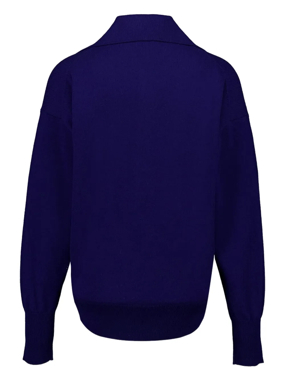 TOM FORD Kasjmier polotop met V-hals - Blauw
